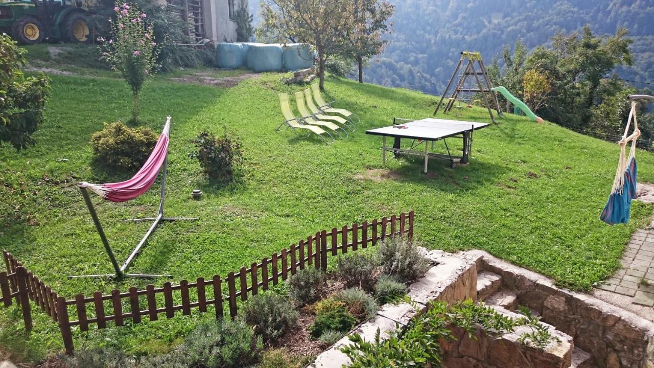 Kmetija Na Cendavs Lägenhet Cerkno Exteriör bild