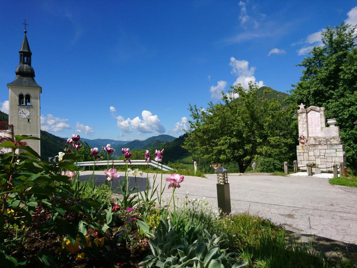 Kmetija Na Cendavs Lägenhet Cerkno Exteriör bild